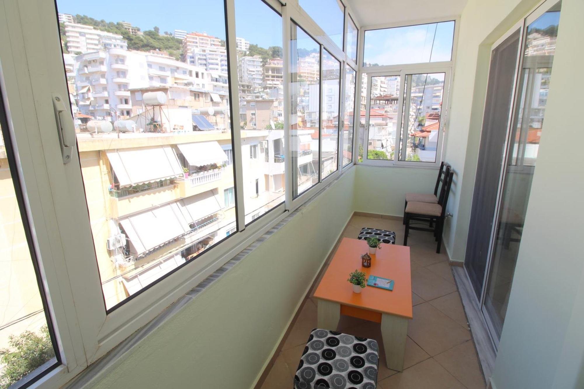 July Seaview Apartments Sarande Ngoại thất bức ảnh