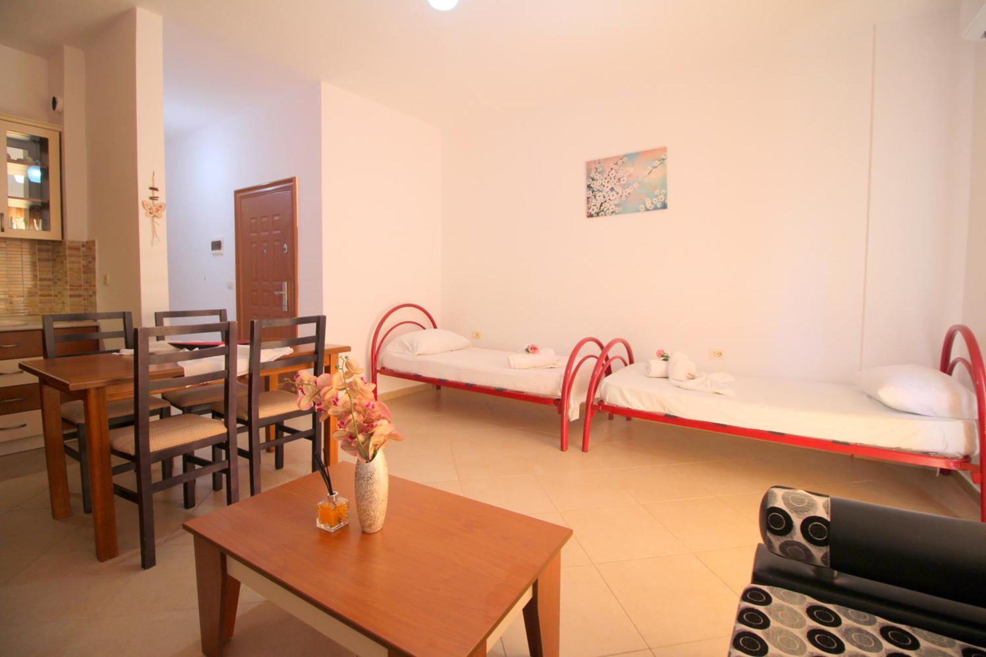 July Seaview Apartments Sarande Ngoại thất bức ảnh